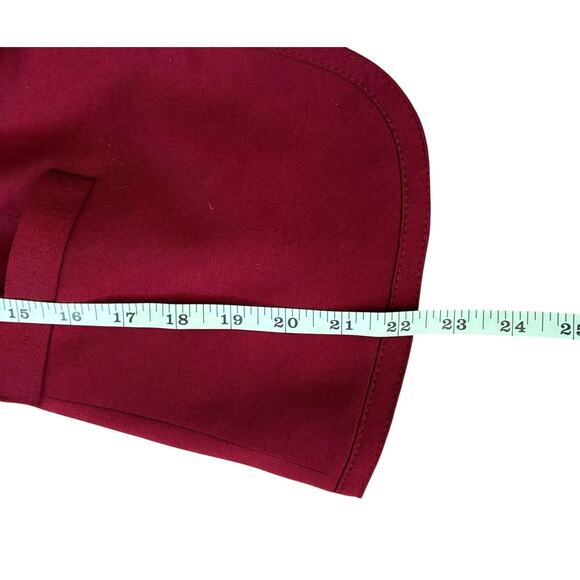 OBR Cranberry Polka Dot Lined Jacket Blazer Womens Size S - Picture 7 of 8